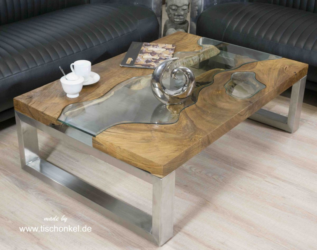 Design Couchtisch aus Holz - Der Tischonkel Couchtische